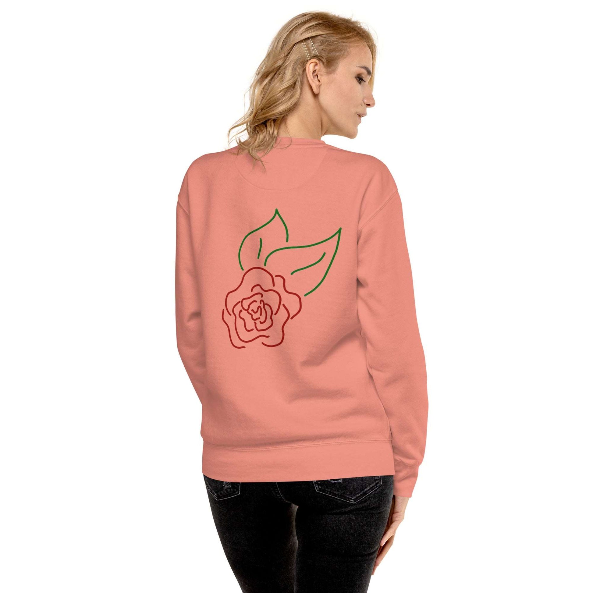 Sudadera gruesa miss flower Unclad.me