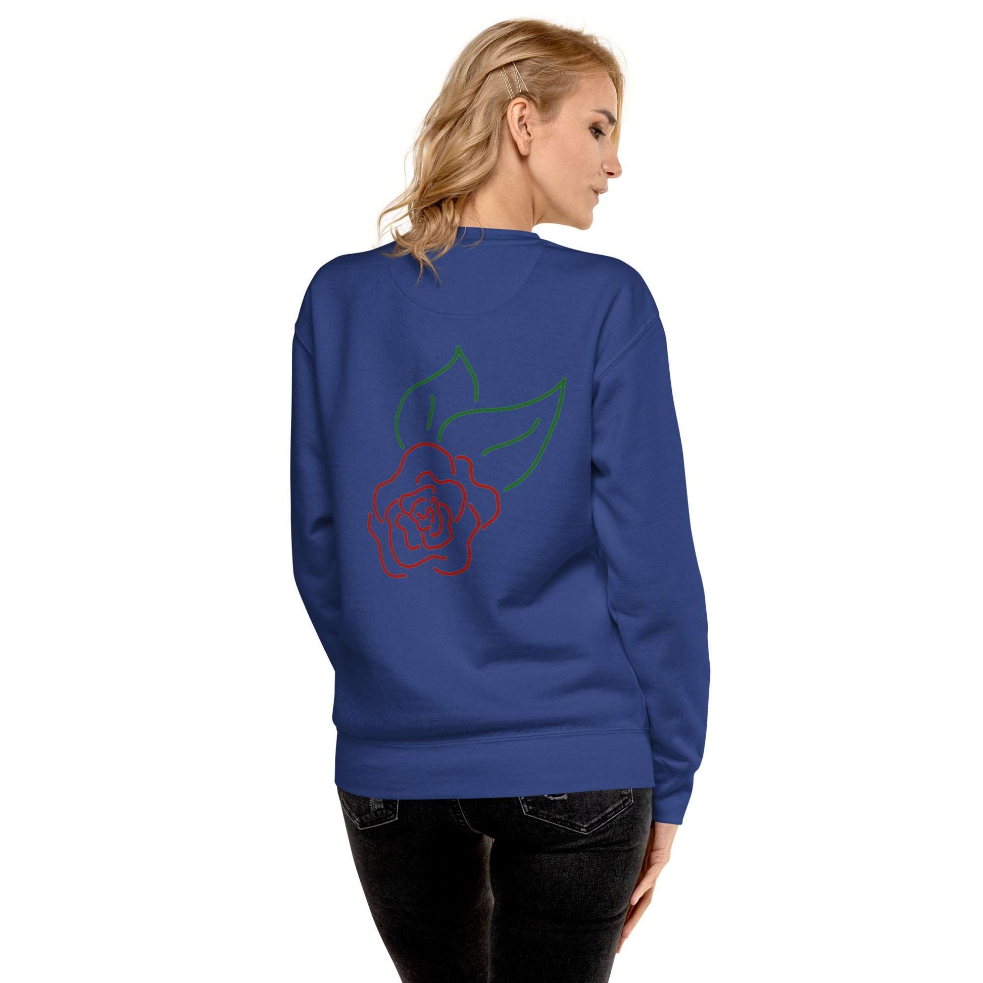 Sudadera gruesa miss flower Unclad.me