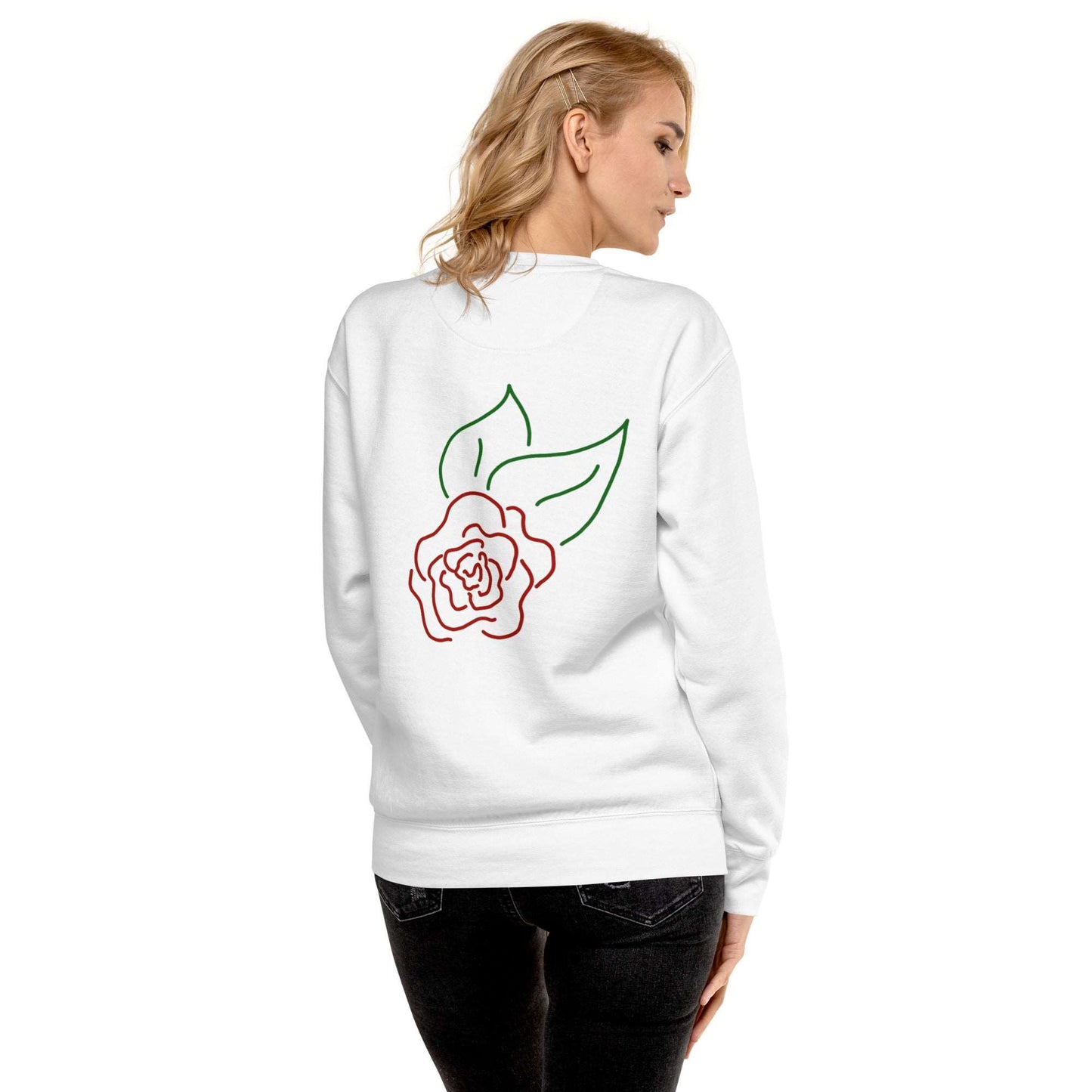 Sudadera gruesa miss flower